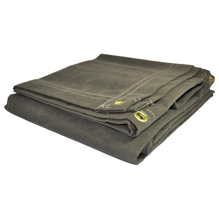 CAPP/USA 6 ft x 8 ft Tarp, Olive CA2595806